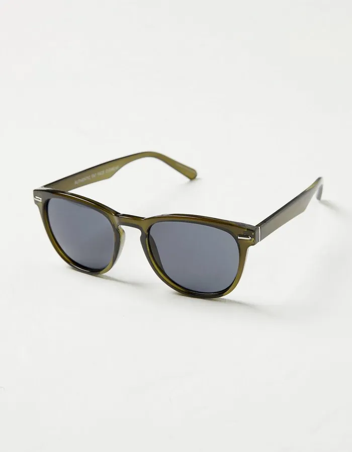 Parker Preppy Sunglasses Green Men FatFace Sunglasses