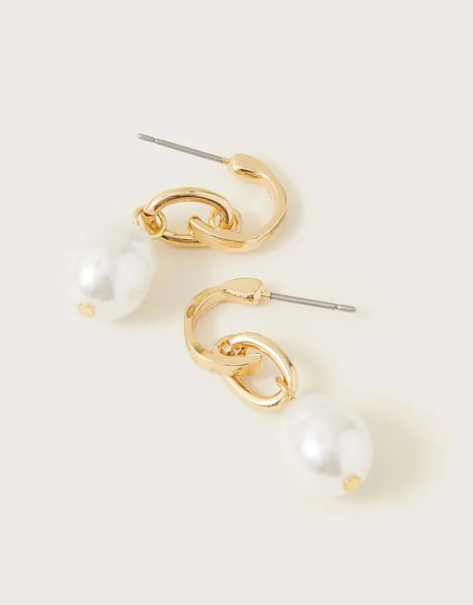 Pearl Drop Earrings Women Monsoon Jewellery and Hair