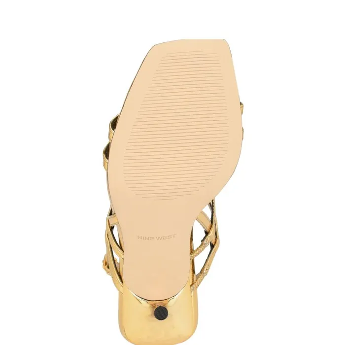Penla Strappy Sandals Bronze Women Nine West Sandals