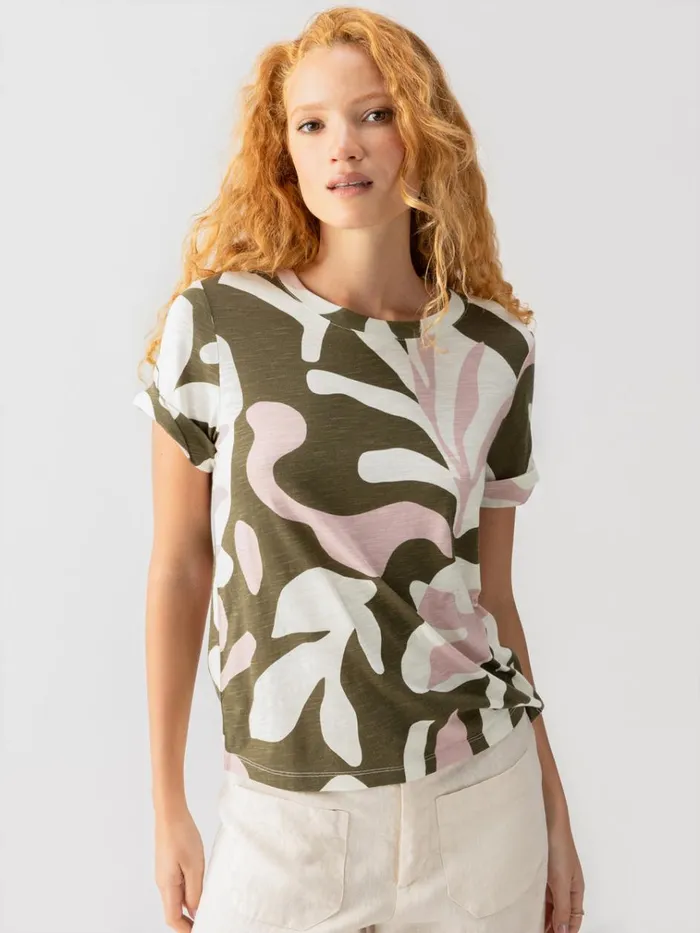 Perfect Tee Remix Fatigue Mineral Women Sanctuary Clothing Tees and Tops