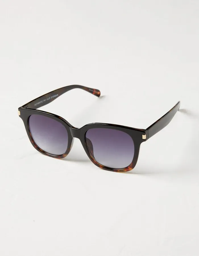 Pia Sunglasses Black Women FatFace Sunglasses