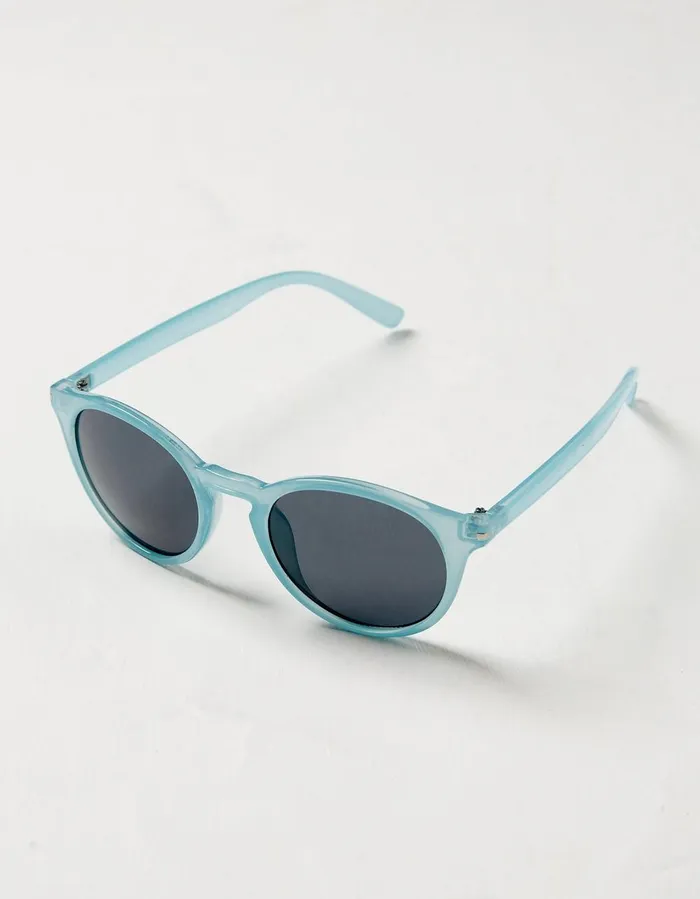 Poppy Sunglasses Turquoise Blue Women FatFace Sunglasses