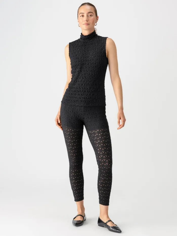 Pucker Up Lace Mock Neck Tank Black Women Sanctuary Clothing Tees and Tops Pucker Up Lace Mock Neck Tank Black Women Sanctuary Clothing Tees and Tops