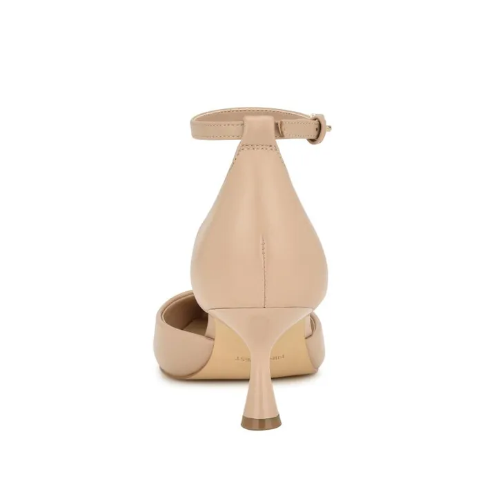 Racha Ankle Strap Pumps Barely Nude Women Nine West Heels