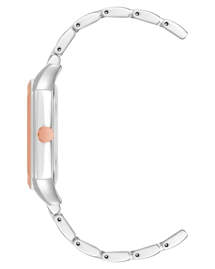 Rectangular Case Bracelet Watch Silverrose Gold WomenMen Nine West Watches