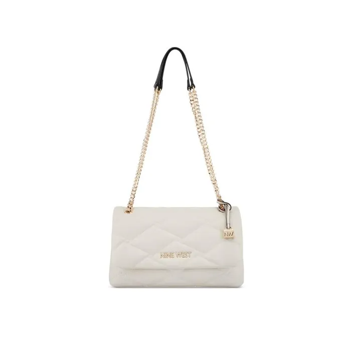 Regan Convertible Chain Flap Milk WomenMen Nine West Crossbody