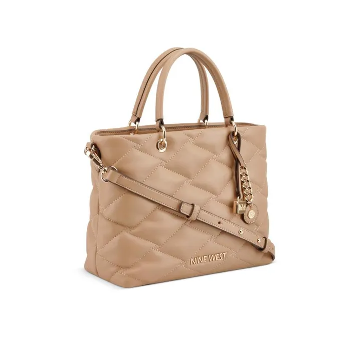 Regan Elite Satchel Dark Khaki WomenMen Nine West Satchels and Shoulder Bags Regan Elite Satchel Dark Khaki WomenMen Nine West Satchels and Shoulder Bags
