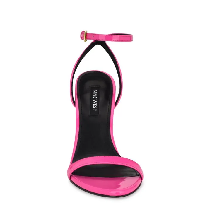 Reina Ankle Strap Sandals Bright Pink Women Nine West Sandals