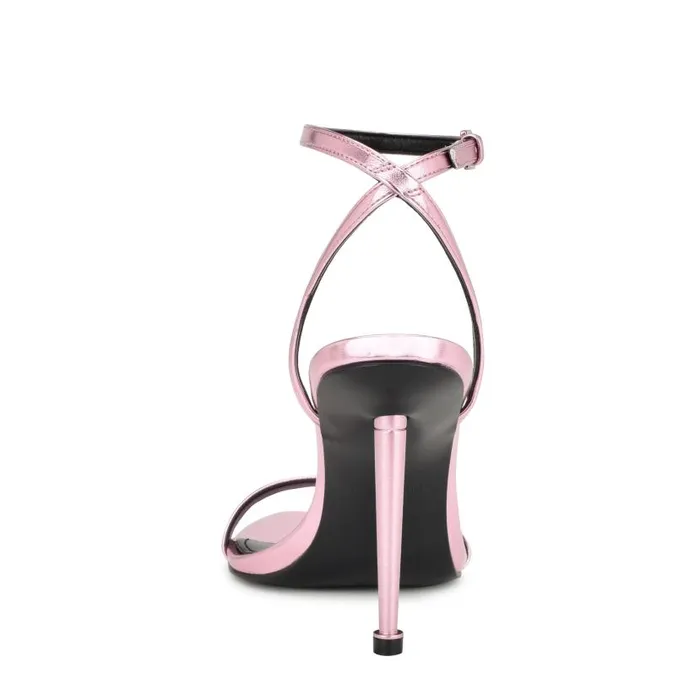 Reina Ankle Strap Sandals Pink Women Nine West Sandals