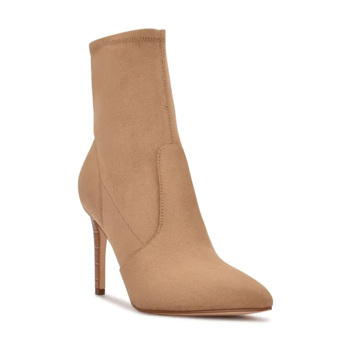 Reves Dress Booties Tan Suede Women Nine West Boots and Booties