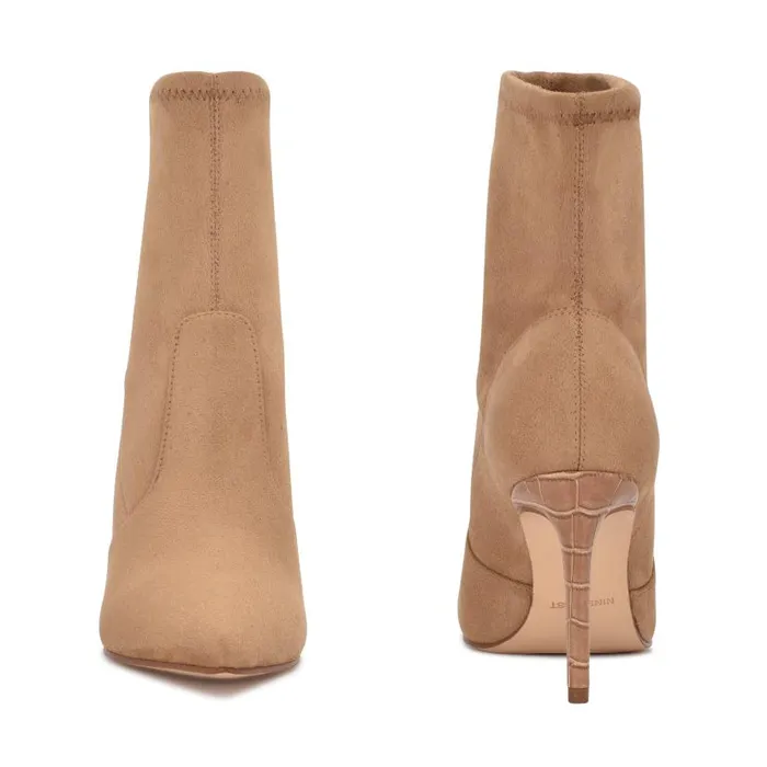 Reves Dress Booties Tan Suede Women Nine West Boots and Booties
