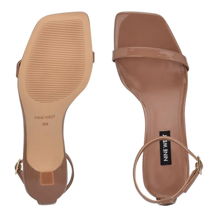Ripe Heeled Sandals Clay Patent Women Nine West Sandals
