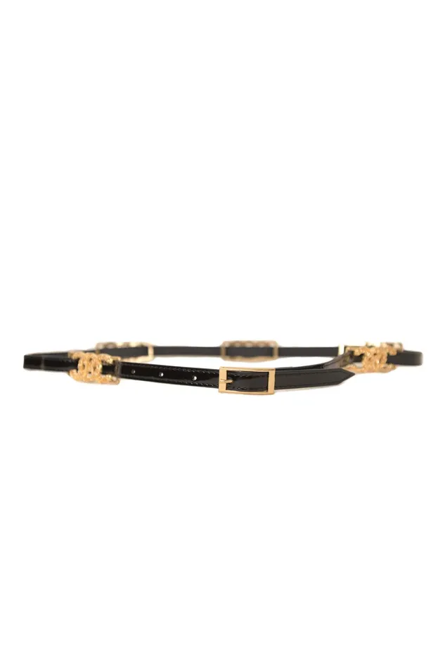 RIXO Belts Dita Black 8211 Women RIXO Belts Dita Black 8211 Women