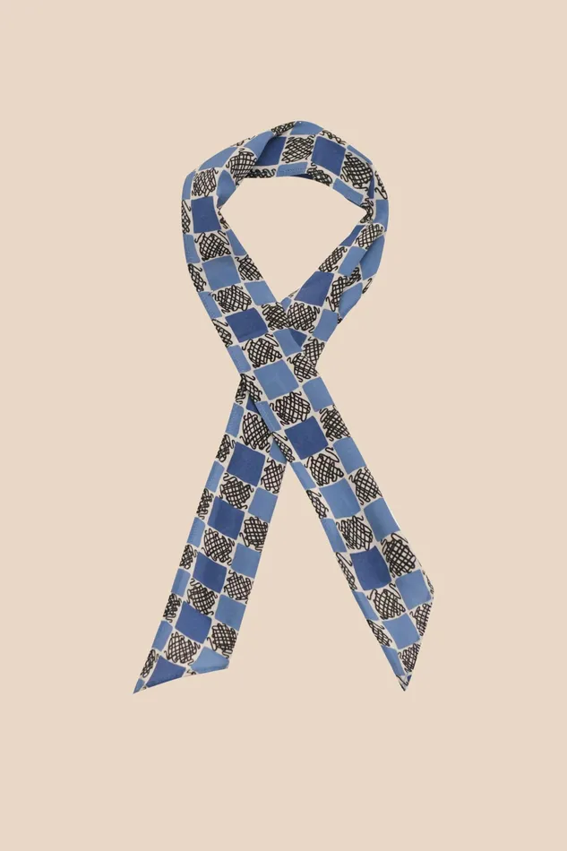 RIXO Scarves Alexa Blue Starlet Floral Mix 8211 Women