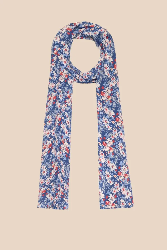 RIXO Scarves Julien Blue Daisy Trail 8211 Women