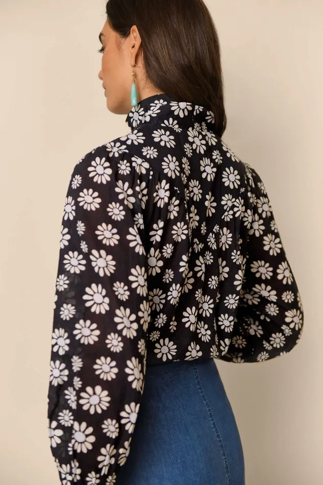 RIXO Tops Dawson Block Daisy 8211 Women RIXO Tops Dawson Block Daisy 8211 Women