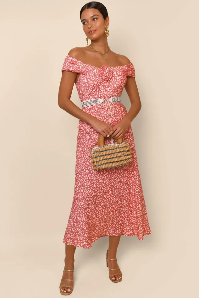 RIXO Tops Giuletta Lily Trail Rose 8211 Women RIXO Tops Giuletta Lily Trail Rose 8211 Women