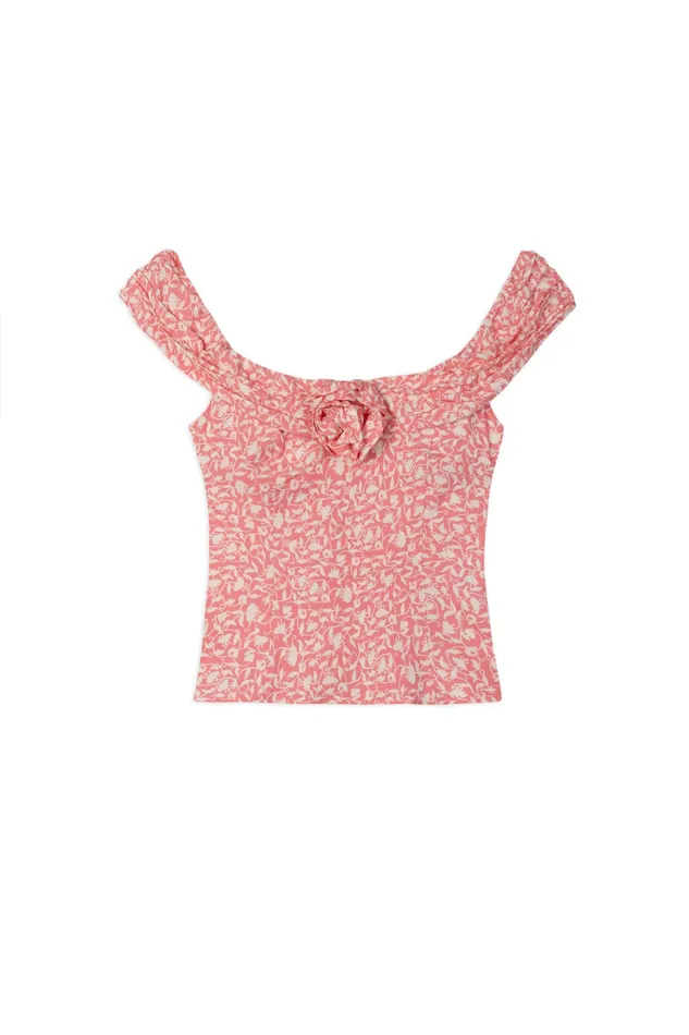 RIXO Tops Giuletta Lily Trail Rose 8211 Women RIXO Tops Giuletta Lily Trail Rose 8211 Women