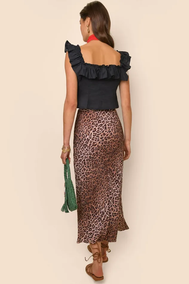 RIXO Tops Zinnia Black 8211 Women RIXO Tops Zinnia Black 8211 Women