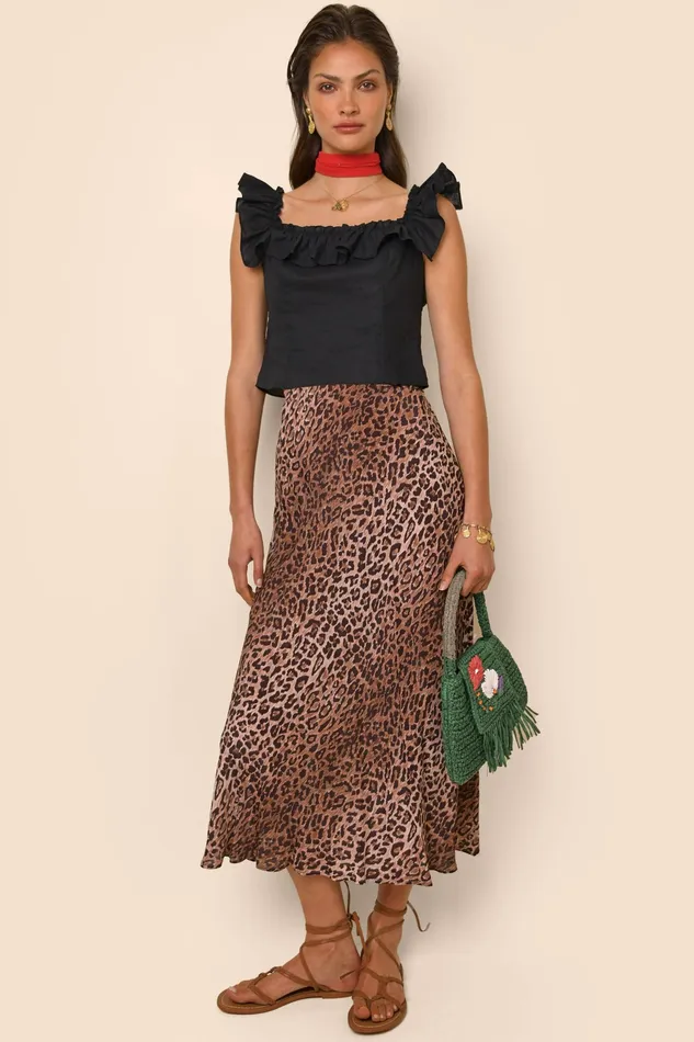 RIXO Tops Zinnia Black 8211 Women RIXO Tops Zinnia Black 8211 Women