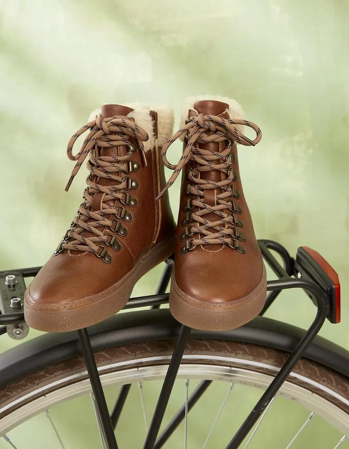 Romy Hybrid Hiker Ankle Boot Tan Women FatFace Boots