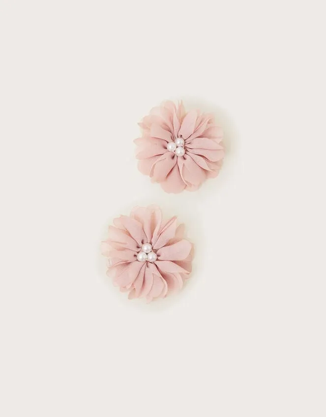 Rosette Bridal Hair Clips Set Of Two Children Monsoon Girls039 Hair Accessories Rosette Bridal Hair Clips Set Of Two Children Monsoon Girls039 Hair Accessories