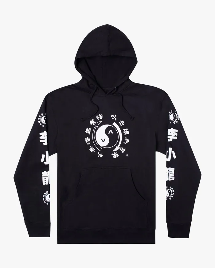 RVCA Mens Hoodies Bruce Lee Eighty Years Pullover Hoodie Black Blk Cheap On Sale RVCA Mens Hoodies Bruce Lee Eighty Years Pullover Hoodie Black Blk Cheap On Sale