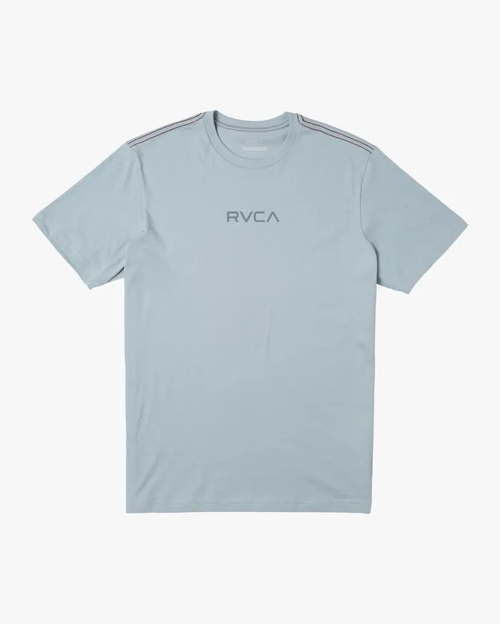 RVCA Mens Short Sleeves Small Rvca Short Sleeve Tee Pale Blue Pab