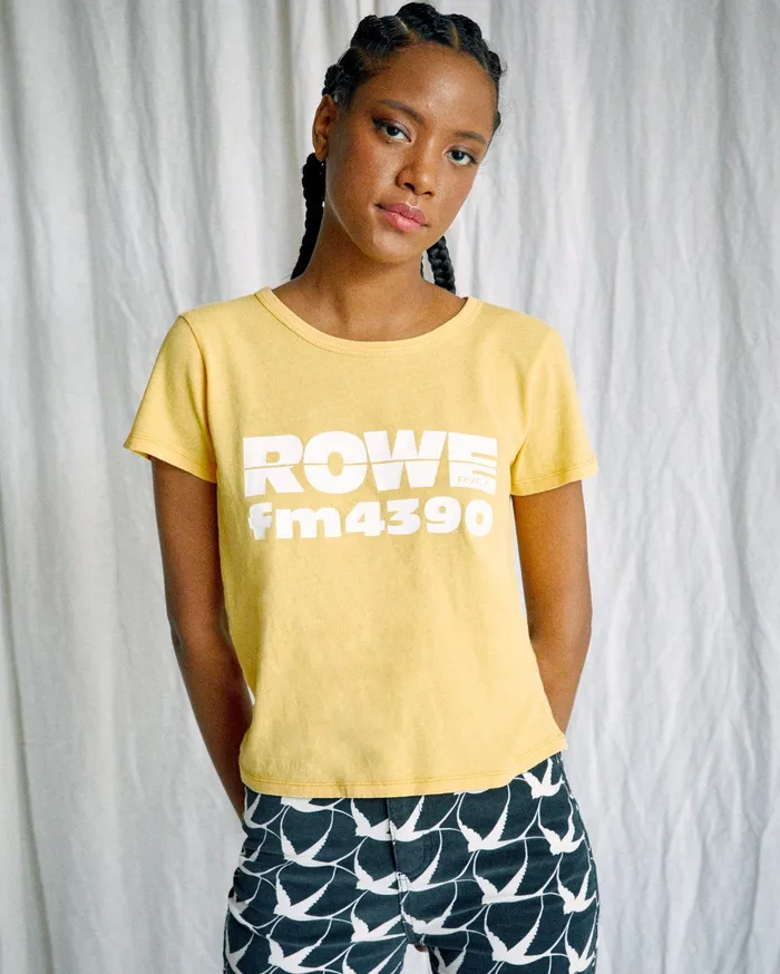 RVCA Tanks Tanks Camille Rowe Fm 4390 TShirt Gold Gol