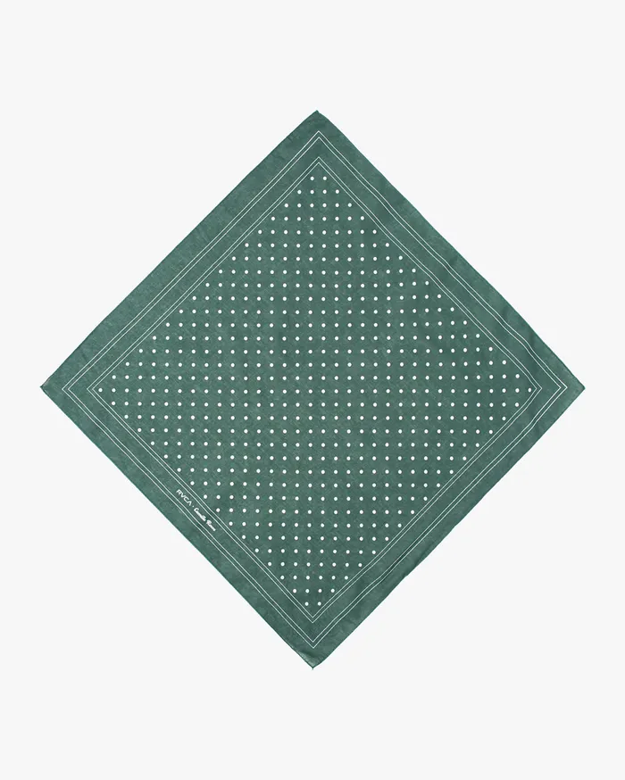 RVCA Womens Other Accessories Camille Rowe Camille Bandana Green Moss Gmv0 Gift 4 You
