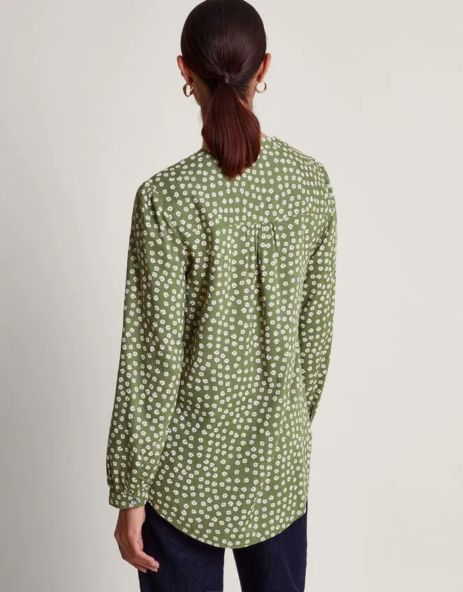 Sancha Floral Print Top Green Women Monsoon Casualwear