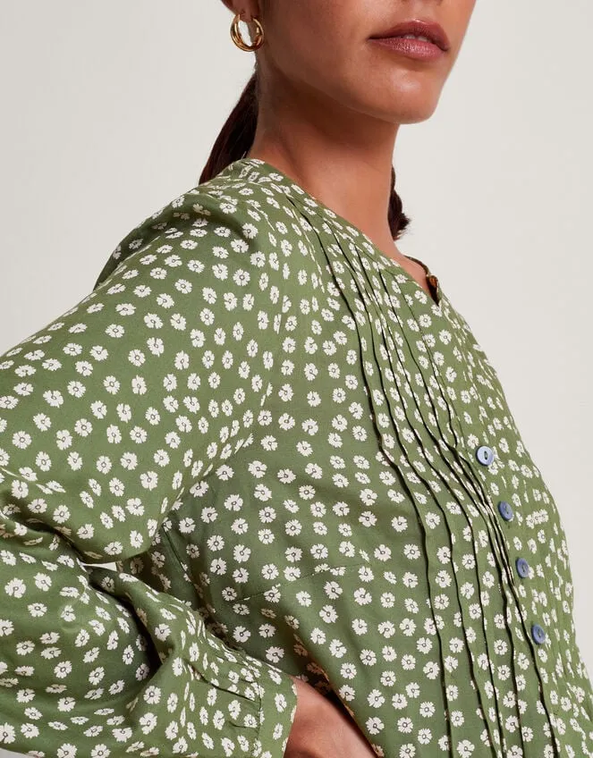 Sancha Floral Print Top Green Women Monsoon Casualwear
