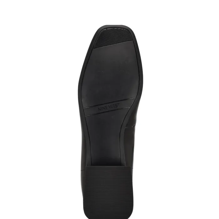 Saruh Square Toe Pumps Black Women Nine West Heels