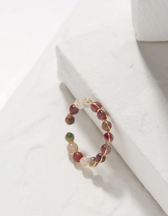Semi Precious Ring Multi Women FatFace Jewellery