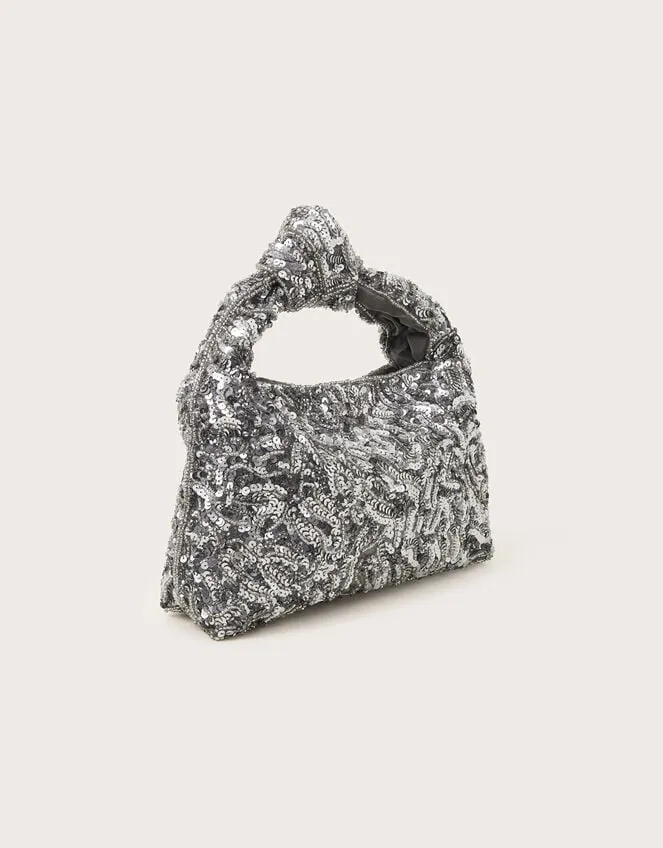 Sequin Knot Bag Women Monsoon Bags and Purses
