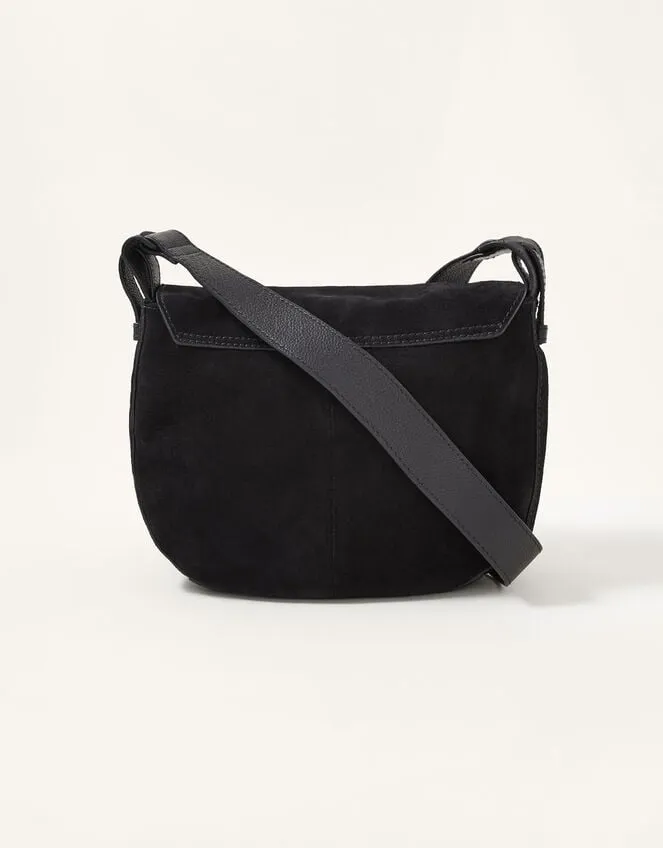 Shanie Suede Saddle Bag Women Monsoon Bags and Purses