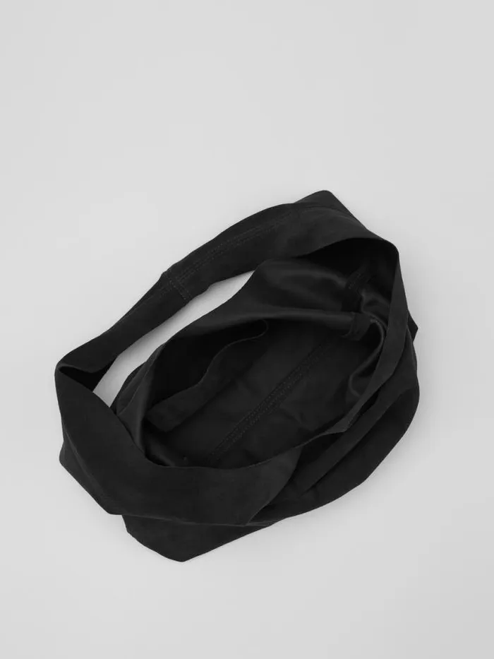 Shop Eileen Fisher Accessories Italian Suede Shopper Tote Black