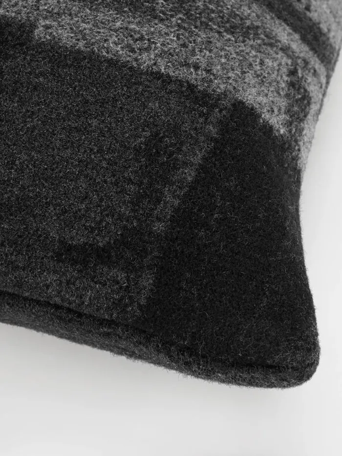 Shop Eileen Fisher Accessories Waste No More Felted Pillow 11034 By 11034 Charcoal