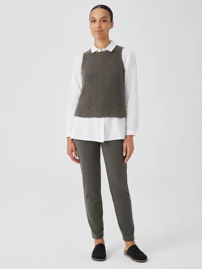 Shop Eileen Fisher Sweaters and Cardigans Cotton Fluff Crew Neck Top Grove