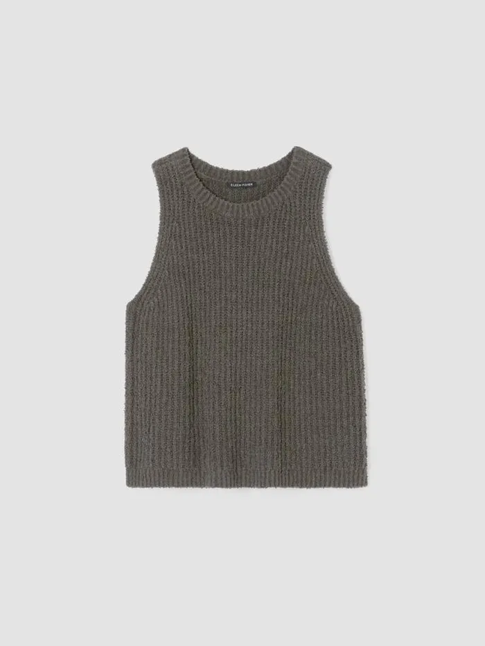 Shop Eileen Fisher Sweaters and Cardigans Cotton Fluff Crew Neck Top Grove
