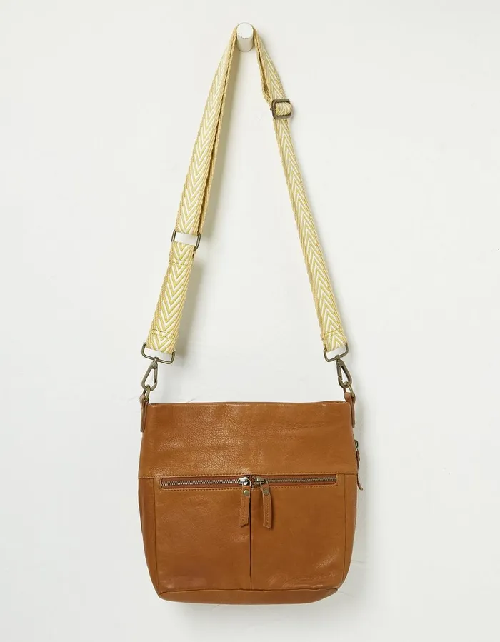 Slim Chevron Bag Strap Yellow Women FatFace Bags and Purses