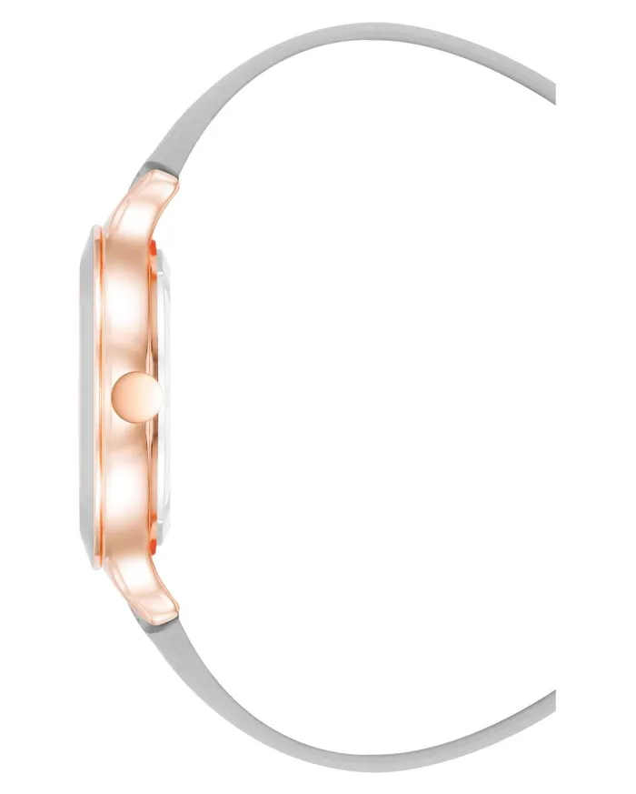 Smooth Strap Watch Grey WomenMen Nine West Watches