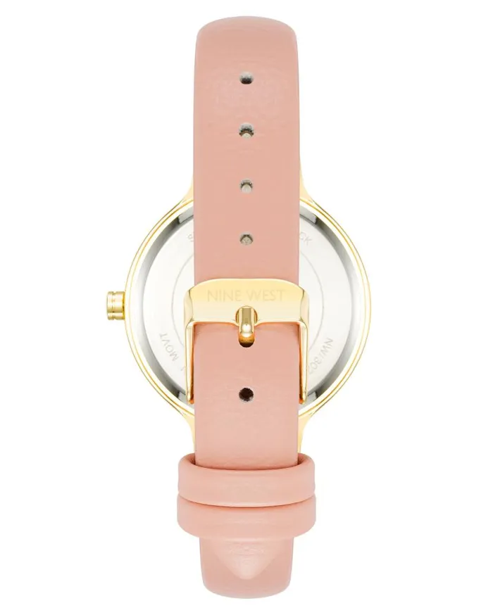 Smooth Strap Watch Pink WomenMen Nine West Watches