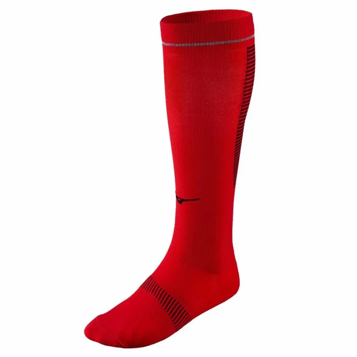 Socks MenWomen Mizuno Compression Socks Fiery Red