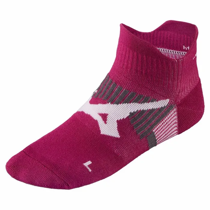 Socks MenWomen Mizuno Drylite Race Mid Magenta Haze