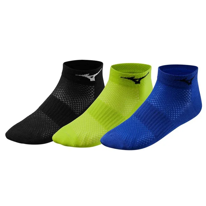 Socks MenWomen Mizuno Training Mid 3p Blackevening Primroses