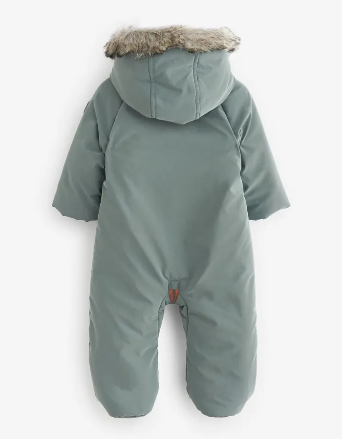 Solid Snowsuit Baby FatFace Puddlesuits Pramsuits and Snowsuits