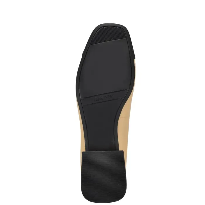 Sophe Cap Toe Pumps Natural Leather Women Nine West Heels