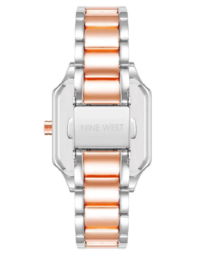 Square Case Bracelet Watch Silverrose Gold WomenMen Nine West Watches