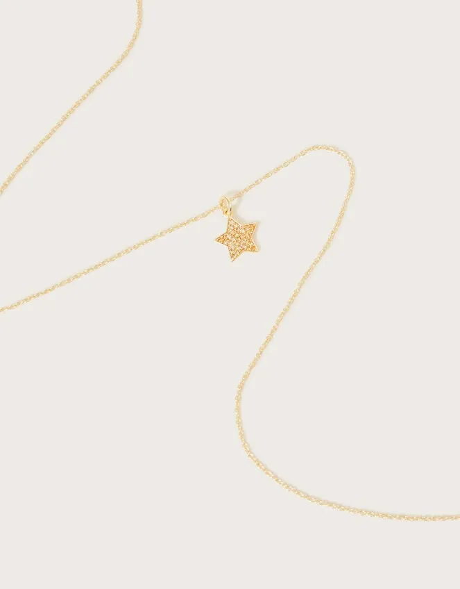 Star Pendant Necklace Women Monsoon Jewellery and Hair